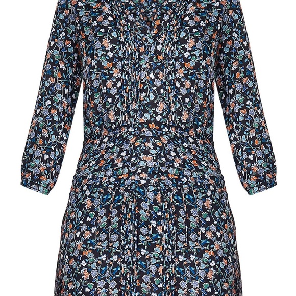 Veronica Beard Silk August Floral Boho Summer Mini Dress woman’s size 2 - Picture 3 of 12